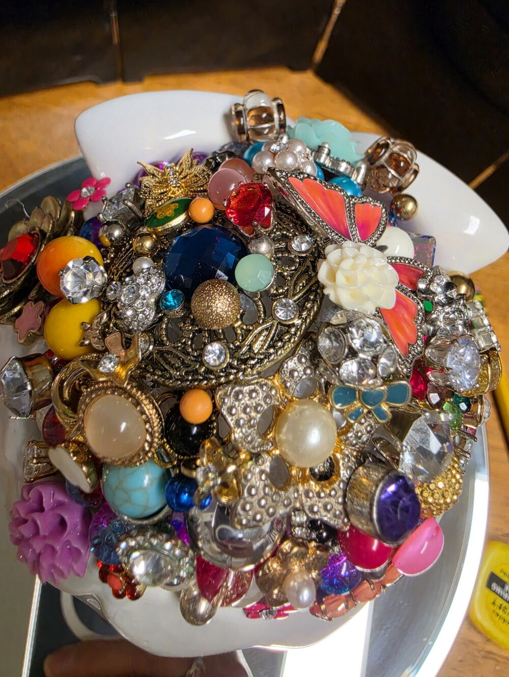 Hand Crafted Jewelry Owl Home Decor - Picture 6 of 7